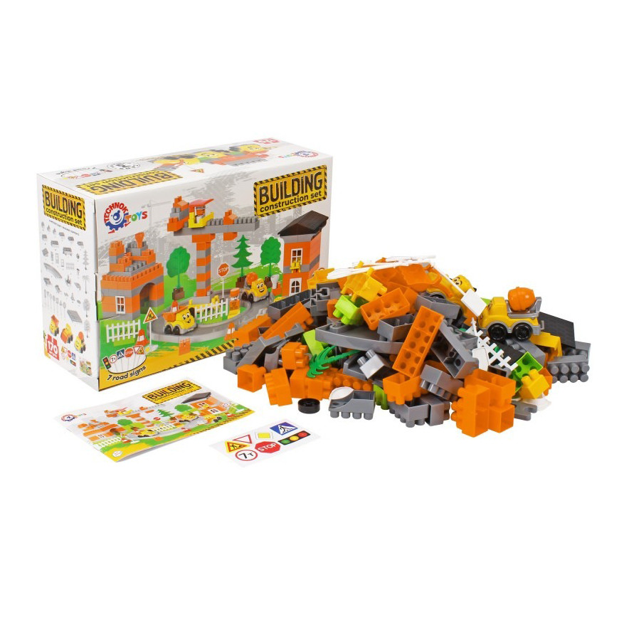 Игровой набор конструктор 9994TXK 170 деталей и 3 машинки опт, дропшиппинг