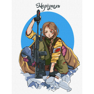 Картина по номерам "Мариуполь ©natashale777" Идейка KHO4882 30х40 см