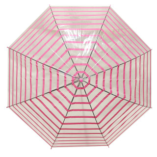 Зонтик детский MK 3624(Pink) длина 72 см, трость 65 см
