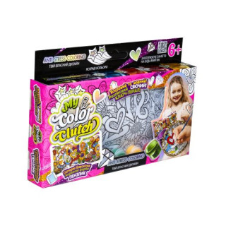 Пенал разрисовка "My color Clutch" Danko Toys  CCL-01-01U
