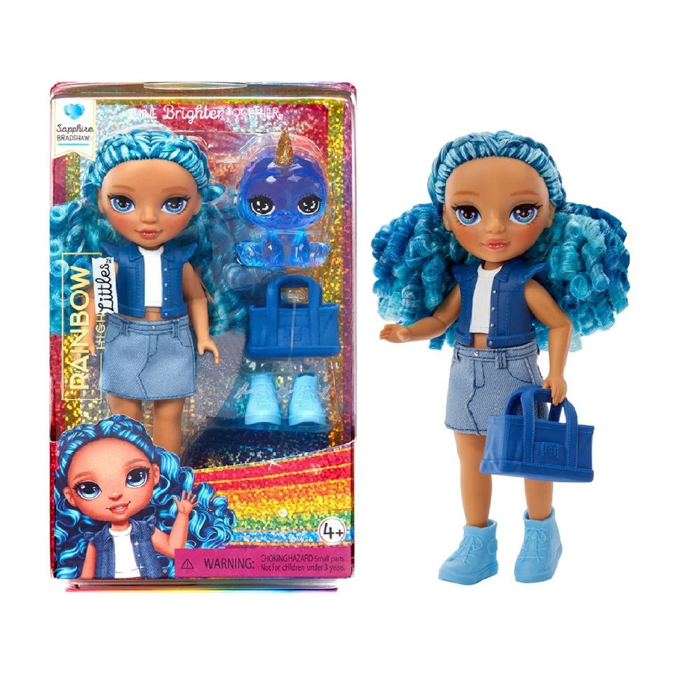 Игровой набор с куклой «Сапфира» Rainbow High 531197 серии «Littles» с аксессуарами опт, дропшиппинг