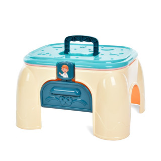 Детский игрушечный набор доктора DK666-12D, стаканы, баночки, пробирки