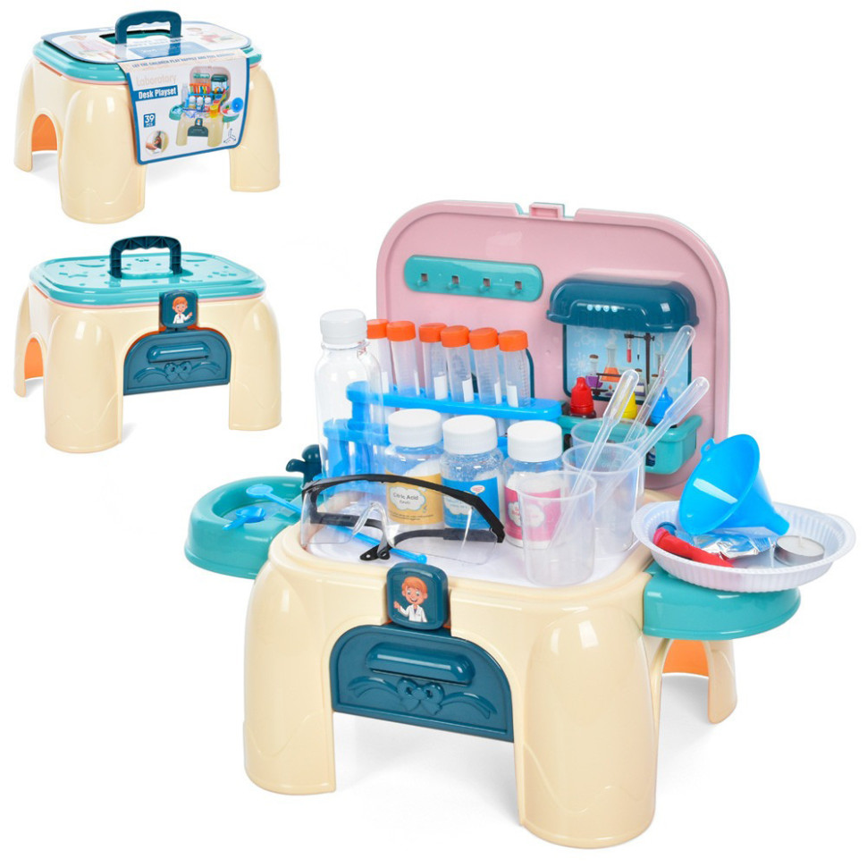 Детский игрушечный набор доктора DK666-12D, стаканы, баночки, пробирки опт, дропшиппинг
