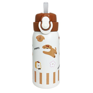 Дитячий термос-поїлка MGZ-0334(Brown) коричневий, 350 мл