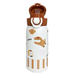 Дитячий термос-поїлка MGZ-0334(Brown) коричневий, 350 мл