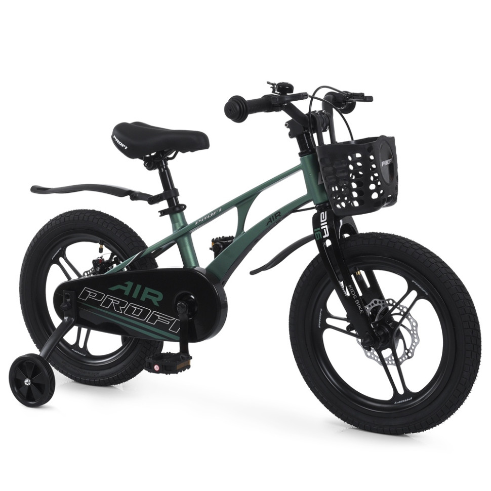Велосипед детский двухколесный Air Pro MB 161059 dark green 16 дюймов опт, дропшиппинг