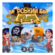 Настольная игра "Морской бой. Pirates Gold" Danko Toys G-MB-03U Укр