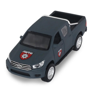 Автомодель серии "Шевроны Героев" Toyota Hilux "Ярость" TechnoDrive KM6118F