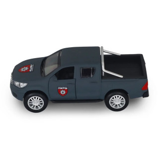 Автомодель серии "Шевроны Героев" Toyota Hilux "Ярость" TechnoDrive KM6118F
