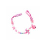 Цепочка для пустышки MGZ-0500(Pink) с колокольчиком опт, дропшиппинг