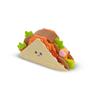 Конструктор детский "Western fast food: Sandwich" 1024A-3, пластик, 91 деталь