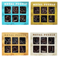 Набор головоломок металлических "Metal Puzzle" 2116, 6 штук в наборе