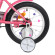 Велосипед детский PROF1 Y1491 14 дюймов, розовый опт, дропшиппинг