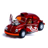Машинка металлическая инерционная Volkswagen Beetle Custom Dragracer Kinsmart KT5405W  1:32 опт, дропшиппинг