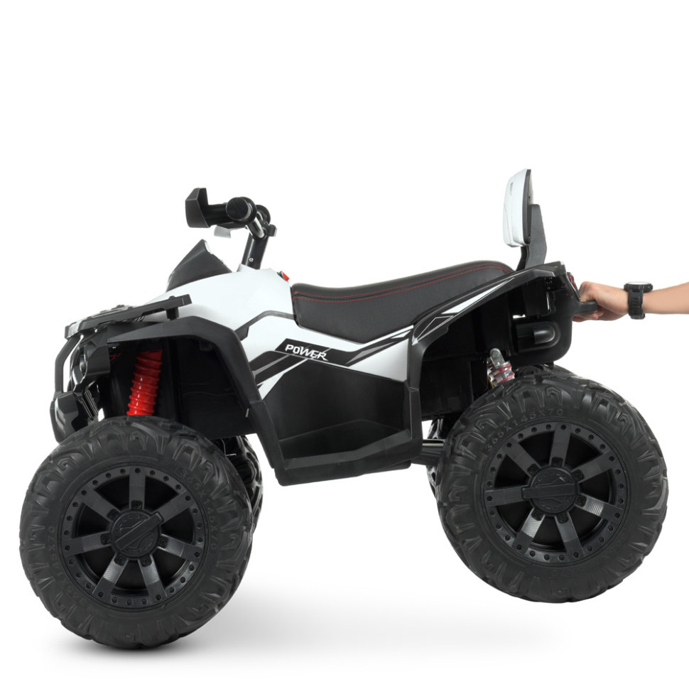 Дитячий електроквадроцикл Bambi Racer M 4795EBLR-1 до 30 кг - гурт(опт), дропшиппінг 