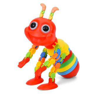 Детская антистресс-игрушка "Муравей" INT 0022(Red) подвижные детали