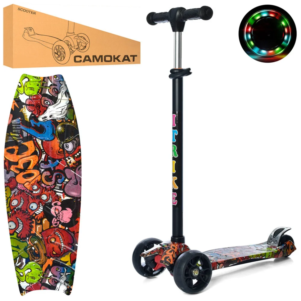 Самокат детский MAXI iTrike JR 3-060-22-WP6 трехколесный опт, дропшиппинг
