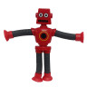 Дитяча іграшка антистрес Робот з гнучкими телескопічними лапами ZB-60 з підсвічуванням - гурт(опт), дропшиппінг 