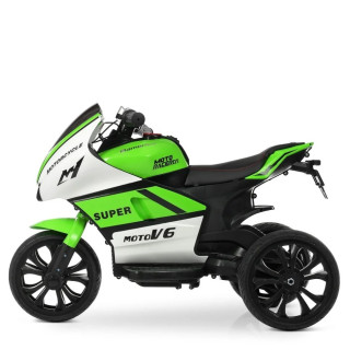 Детский электромобиль Мотоцикл M 4135EL-1-5, 2мотор25W, 2аккум6V4AH, MP3, свет.кол.EVA,муз,свет
