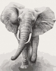 Картина по номерам. Art Craft "Африканский слон" 40х50 см 11629-AC