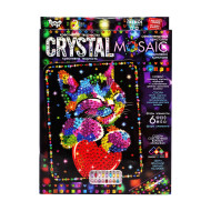Креативное творчество "Crystal mosaic Кот и сердце" CRM-02-02, 6 форм элементов