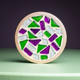 Детский набор для творчества хрустальная мозаика "Подставка для чашек" MA1001