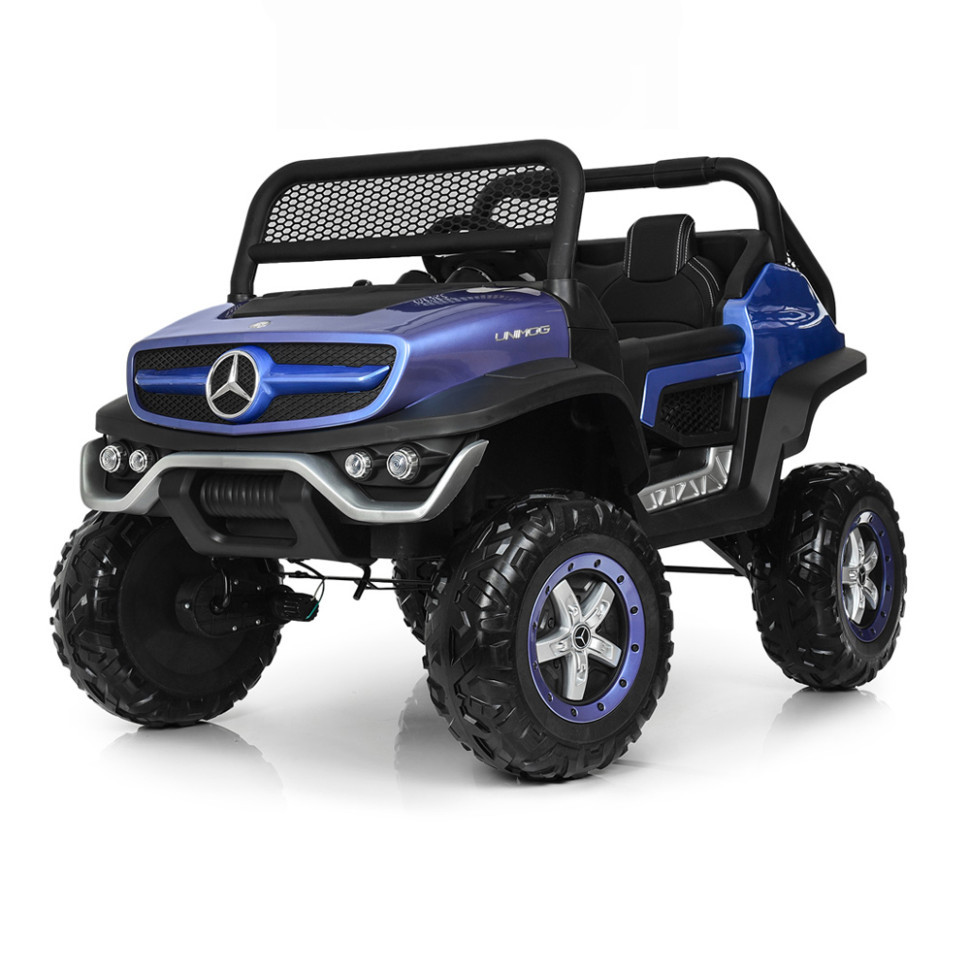 Дитячий електромобіль Джип Bambi M 4133EBLRS-4 Mercedes-Benz до 30 кг - гурт(опт), дропшиппінг 