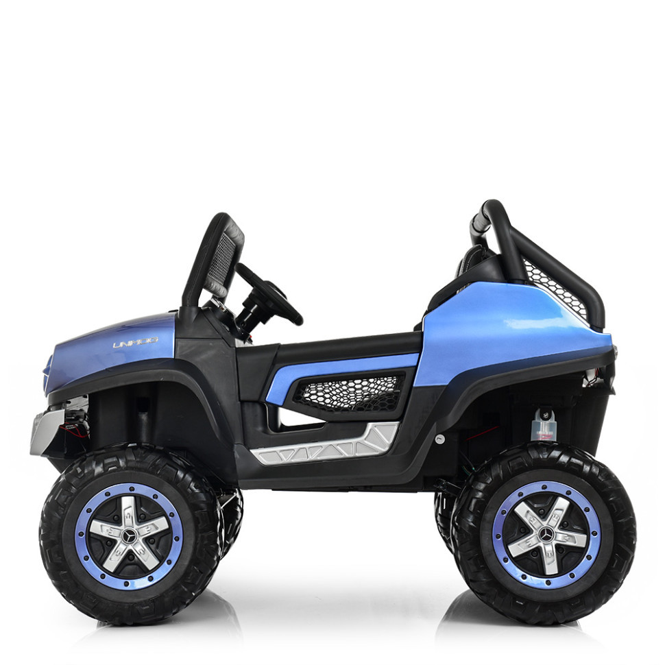 Дитячий електромобіль Джип Bambi M 4133EBLRS-4 Mercedes-Benz до 30 кг - гурт(опт), дропшиппінг 
