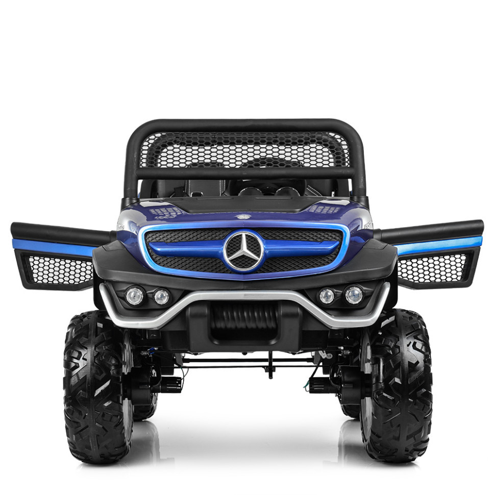 Дитячий електромобіль Джип Bambi M 4133EBLRS-4 Mercedes-Benz до 30 кг - гурт(опт), дропшиппінг 