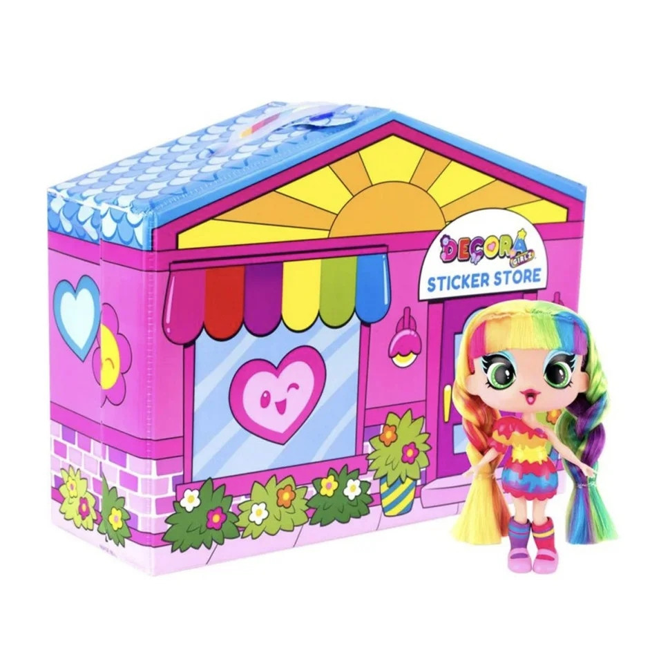 Игровой набор с куклой Дизайнерский магазин наклеек DECORA GIRLZ D1009 опт, дропшиппинг