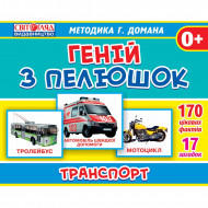 Детские развивающие карточки Домана "Транспорт" 13107045 на укр. языке