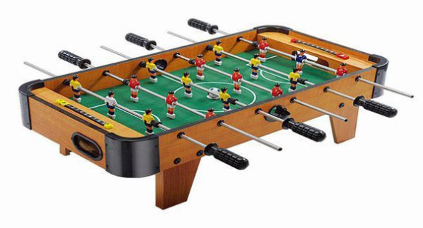 Настольный футбол на ножках ZC1001А деревянный