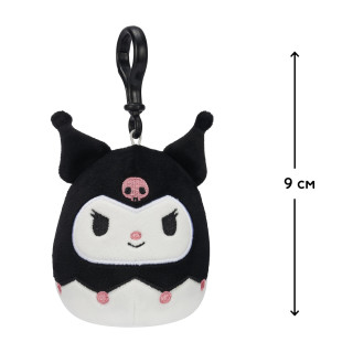 Детская мягкая игрушка на клипсе серии "Хелоу Китти" Куроми Squishmallows SQSN00277, 9 см