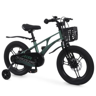 Велосипед детский двухколесный Air Pro MB 181059 dark green 18 дюймов