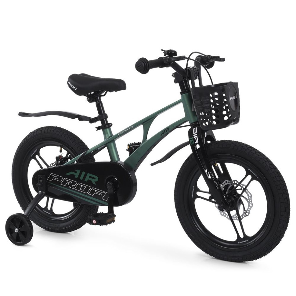 Велосипед детский двухколесный Air Pro MB 181059 dark green 18 дюймов опт, дропшиппинг