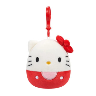 Детская мягкая игрушка на клипсе серии "Хелоу Китти" Хелоу кити Squishmallows SQSN00270, 9 см