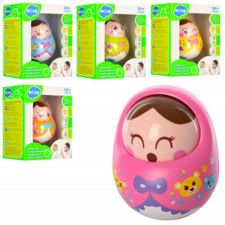 Детская неваляшка 979 с подвижным лицом