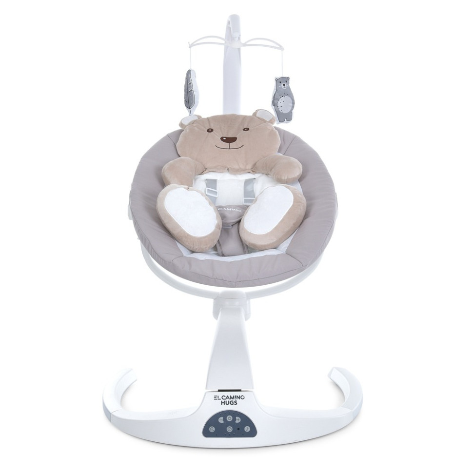 Укачивающий центр-шезлонг HUGS ME 1077 Beige опт, дропшиппинг
