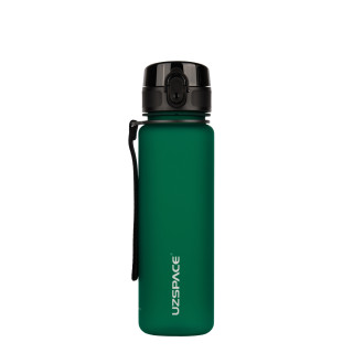 Пляшка для води UZSPACE 3026(Dark-Green) 500 мл, темно-зелена