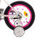 Велосипед дитячий PROF1 Y1494 14 дюймів, рожевий - гурт(опт), дропшиппінг 