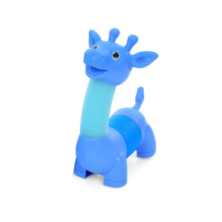 Детская антистресс-игрушка "Жирафик" SS-8024(Blue-2) световые эффекты
