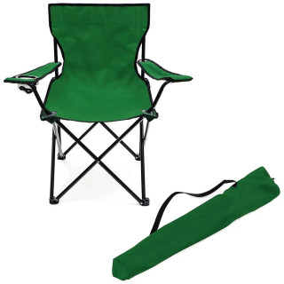 Стул раскладной большой Mountain Outdoor 1101-7977-G, с подлокотниками