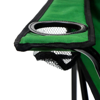 Стул раскладной большой Mountain Outdoor 1101-7977-G, с подлокотниками