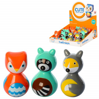 Детская неваляшка погремушка S162, 3 вида