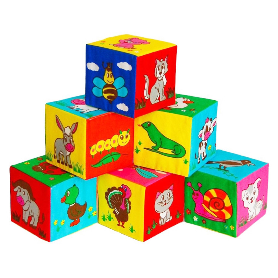 Набір м'яких кубиків 