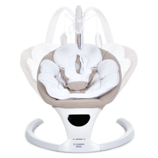 Укачивающий центр-шезлонг SOUL ME 1175 Beige