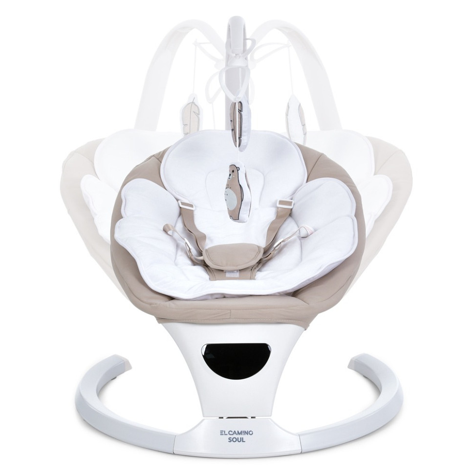 Укачивающий центр-шезлонг SOUL ME 1175 Beige опт, дропшиппинг