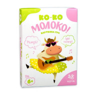 Карточная игра "Ко-ко Молоко" 30386 развлекательная, на украинском языке