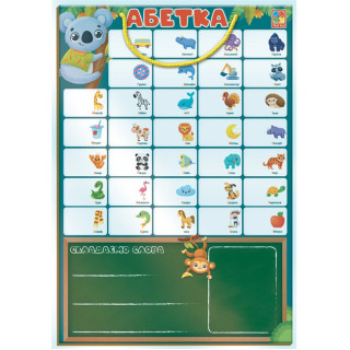 Дитячий навчальний плакат 