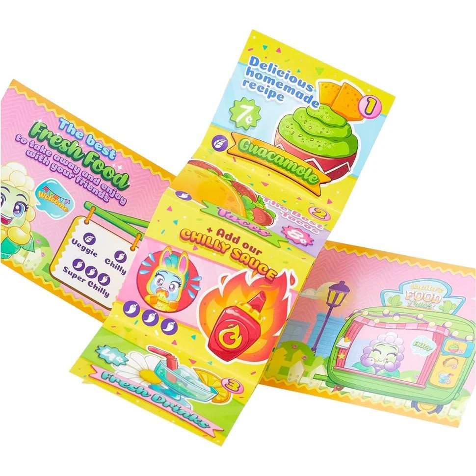 Ігровий набір Фургончик з Їжею Moji Pops PMPSB216IN80 (2 фігурки, аксесуари) - гурт(опт), дропшиппінг 
